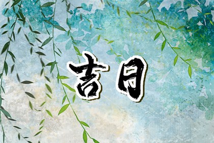 如何阅读本页吉日列表